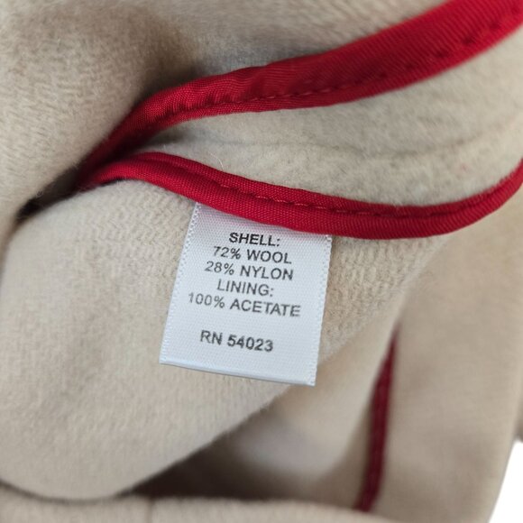 Banana Republic Wool Blend Toggle Closure High Neck Jacket Size XS Petite - Picture 6 of 6